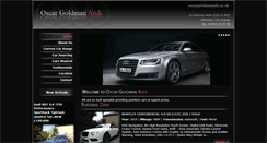 Desktop Screenshot of oscargoldmanaudi.co.uk